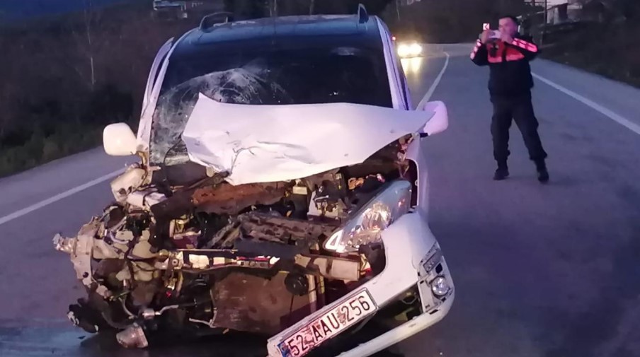 Ordu'da trafik kazasında 2 kişi öldü, 5 kişi yaralandı Ordu'da trafik kazasında 2 kişi öldü, 5 kişi yaralandı