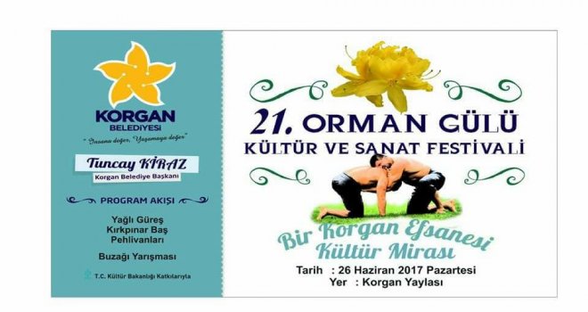 21. Orman Gülü Kültür ve Sanat Festivali