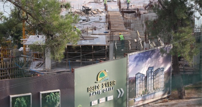 Belde Evler İnşaatı Yeniden Başladı