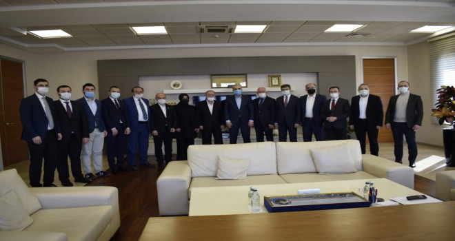 İl Başkanı Kabaktepe Ordulular Vakfı’nı Ağırladı