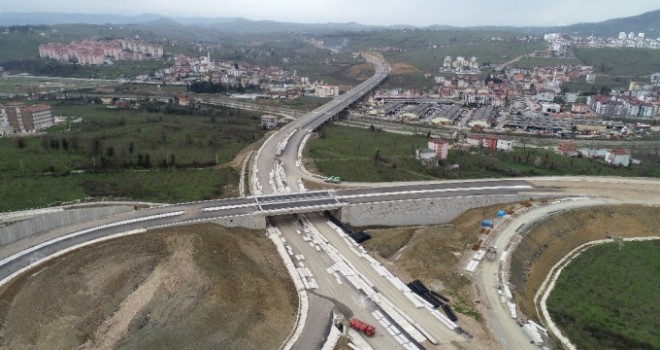 Ordu Çevre Yolu Mart Ayına Kaldı