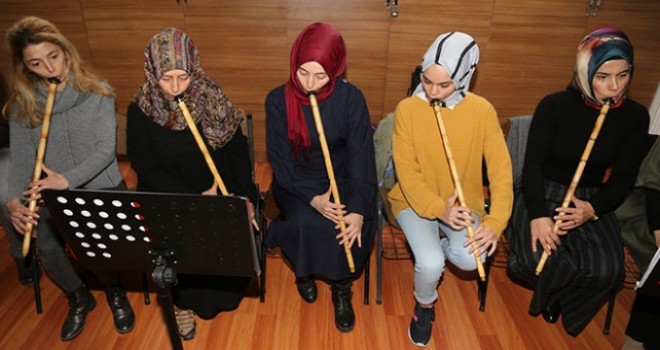Kadınlar "Neyzen" Olabilmek İçin Çalışıyor