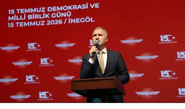 “15 Temmuz Ruhunu İnegöl Meydanında Yaşatmaya Devam Edeceğiz"