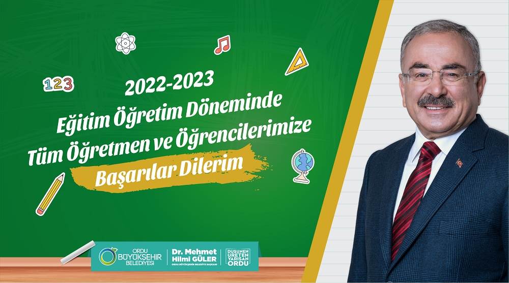 Başkan Güler’den Yeni Eğitim Öğretim Yılı Mesajı