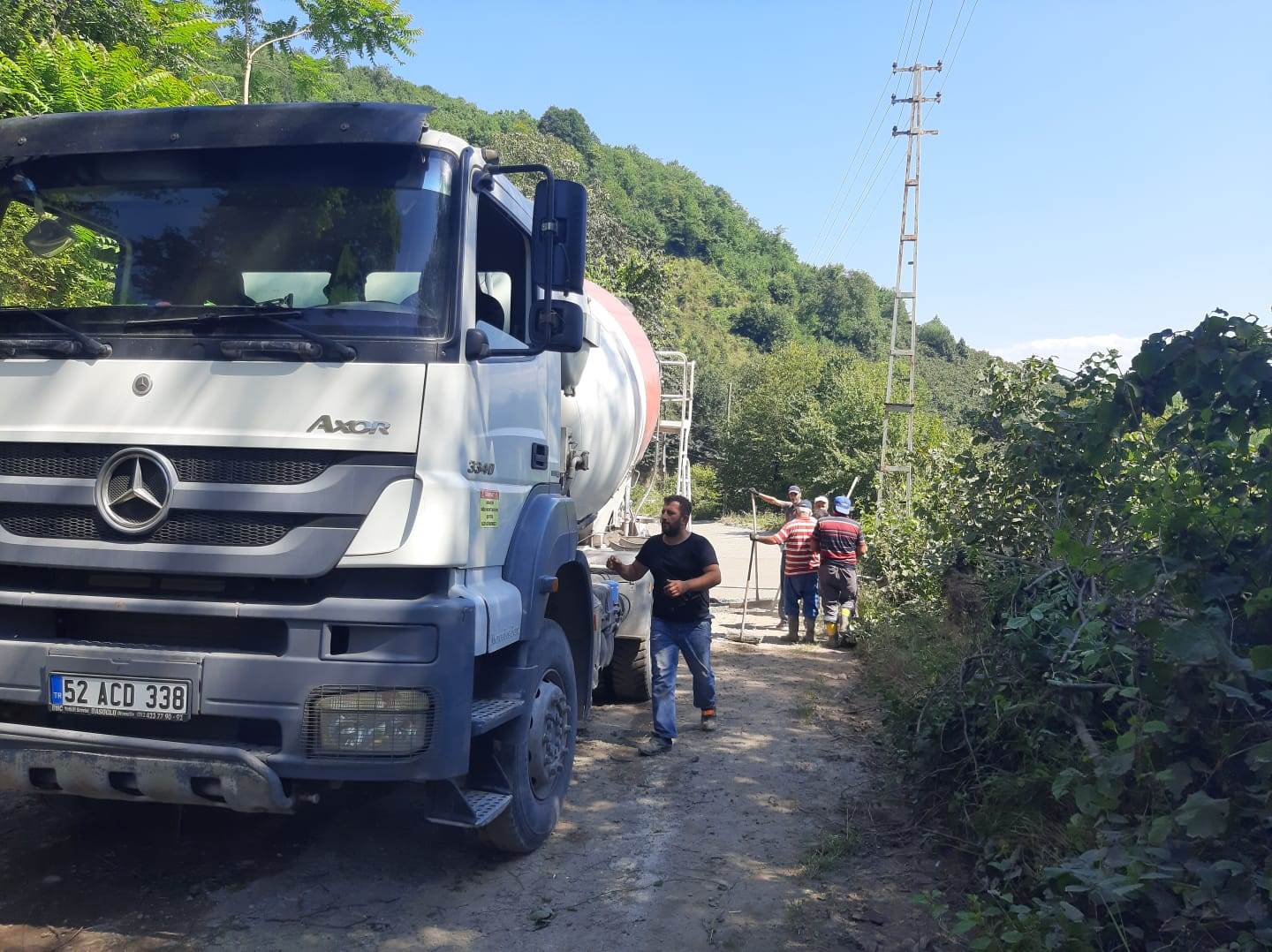 Büyükşehir, Korgan'ı Beton Yollarla Buluşturuyor