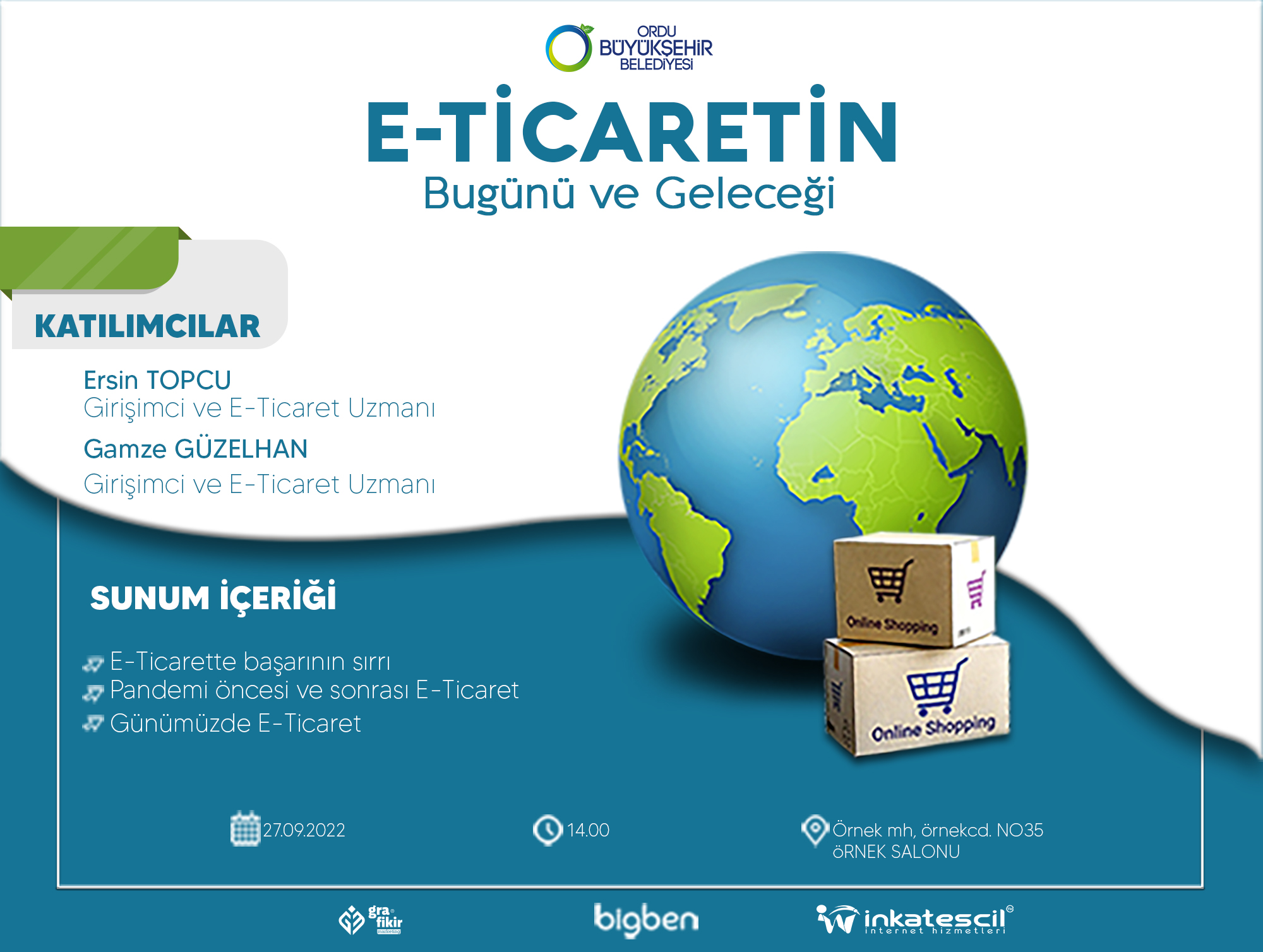 Ordulular E-Ticareti Öğrenecek