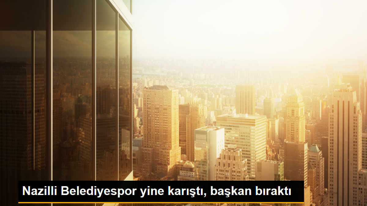 Nazilli Belediyespor'da Yönetim Krizi: Olağanüstü Kongre Kararı Alındı