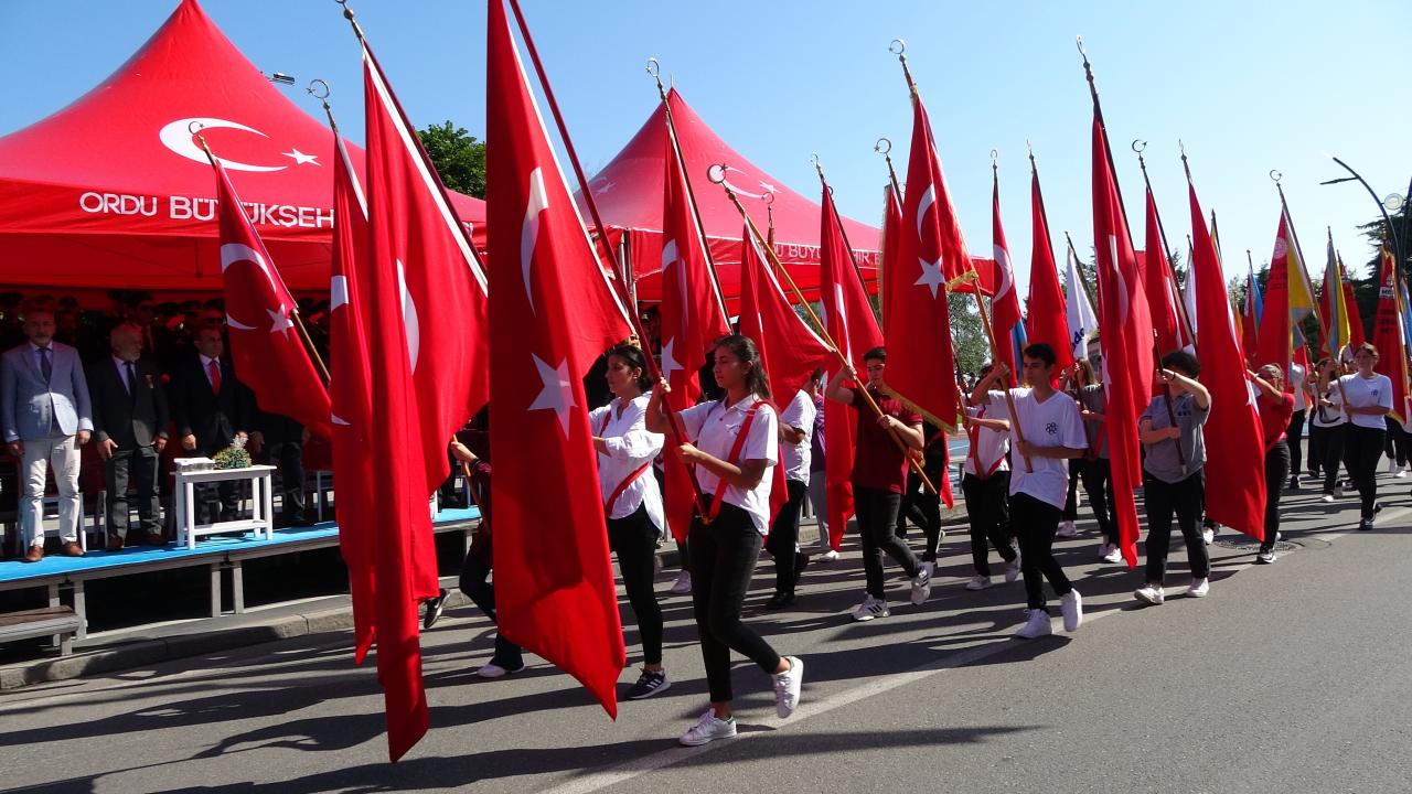 Ordu’da Zafer Bayramı kutlandı.