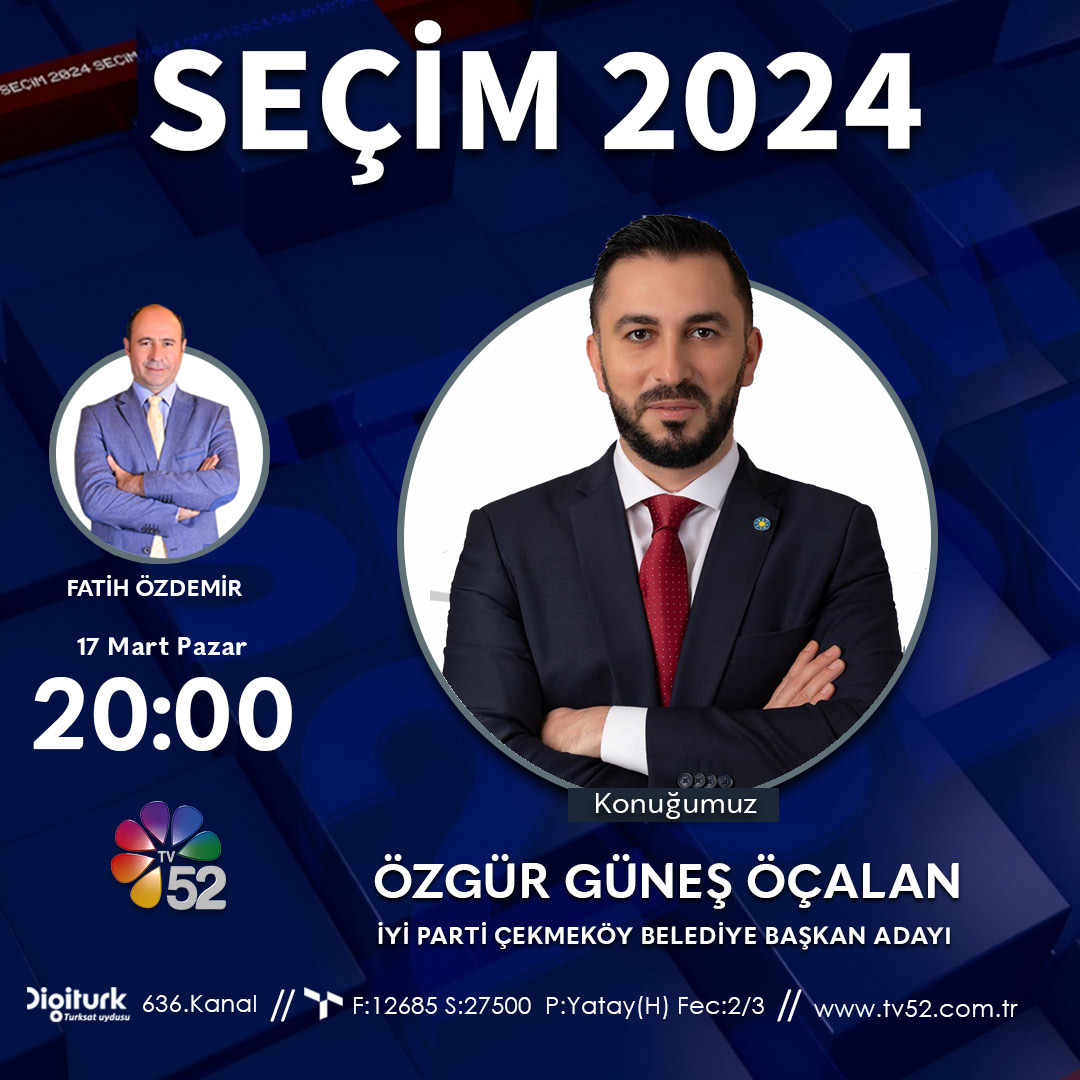 Özgür Güneş Öçalan Çekmeköy için soruları yanıtlamaya geliyor!