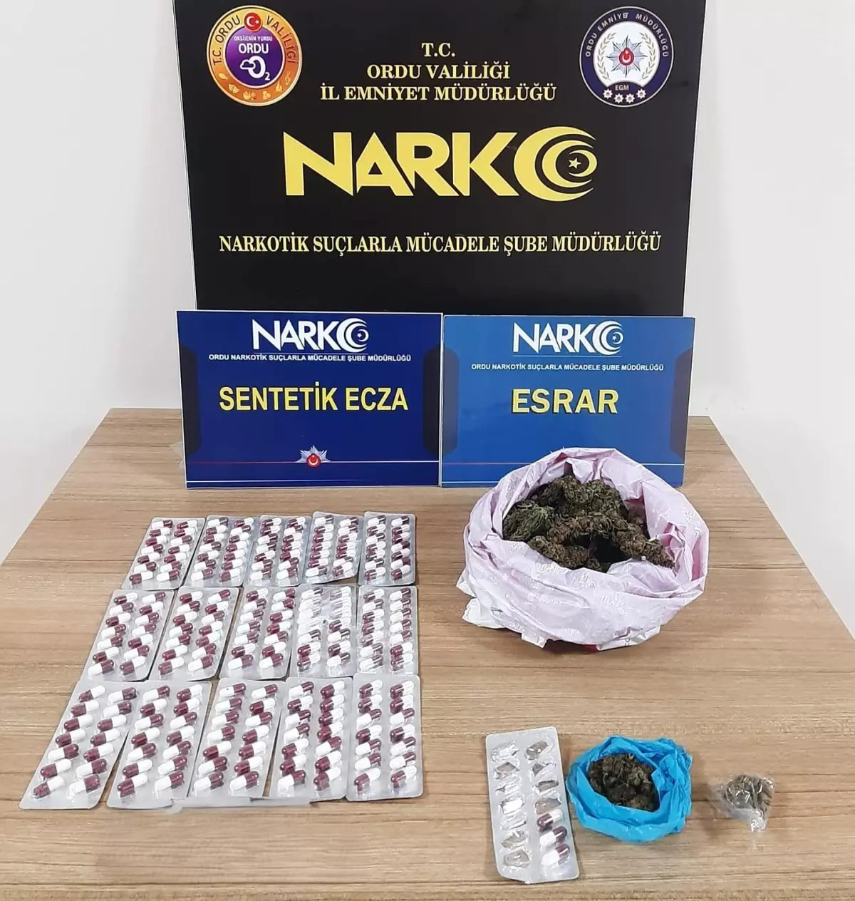 Ordu'da Uyuşturucu Operasyonu: 3 Tutuklama