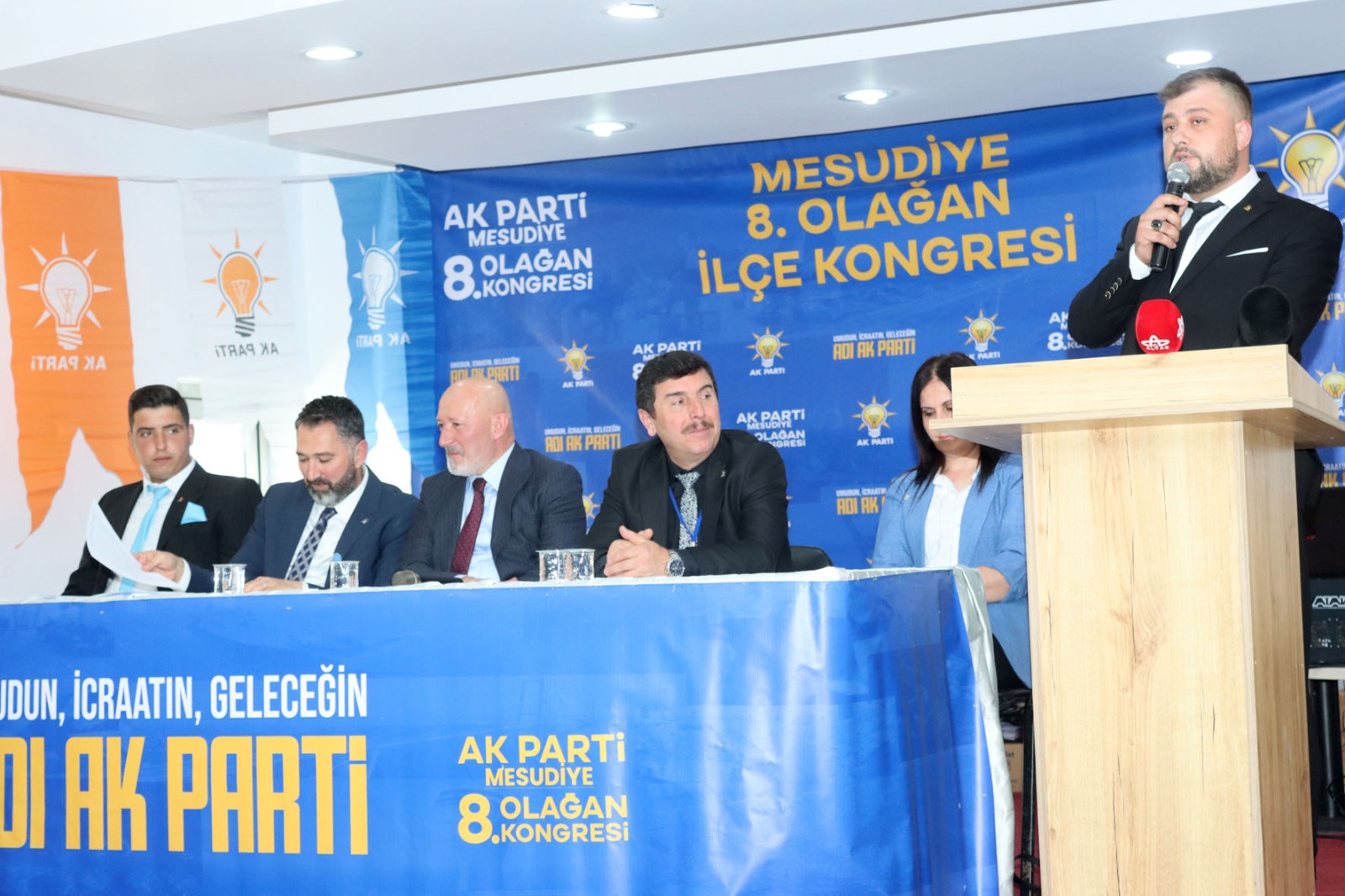 Ak Parti Mesudiye İlçe Başkanlığına Yeniden Mutlu Tekin Seçildi