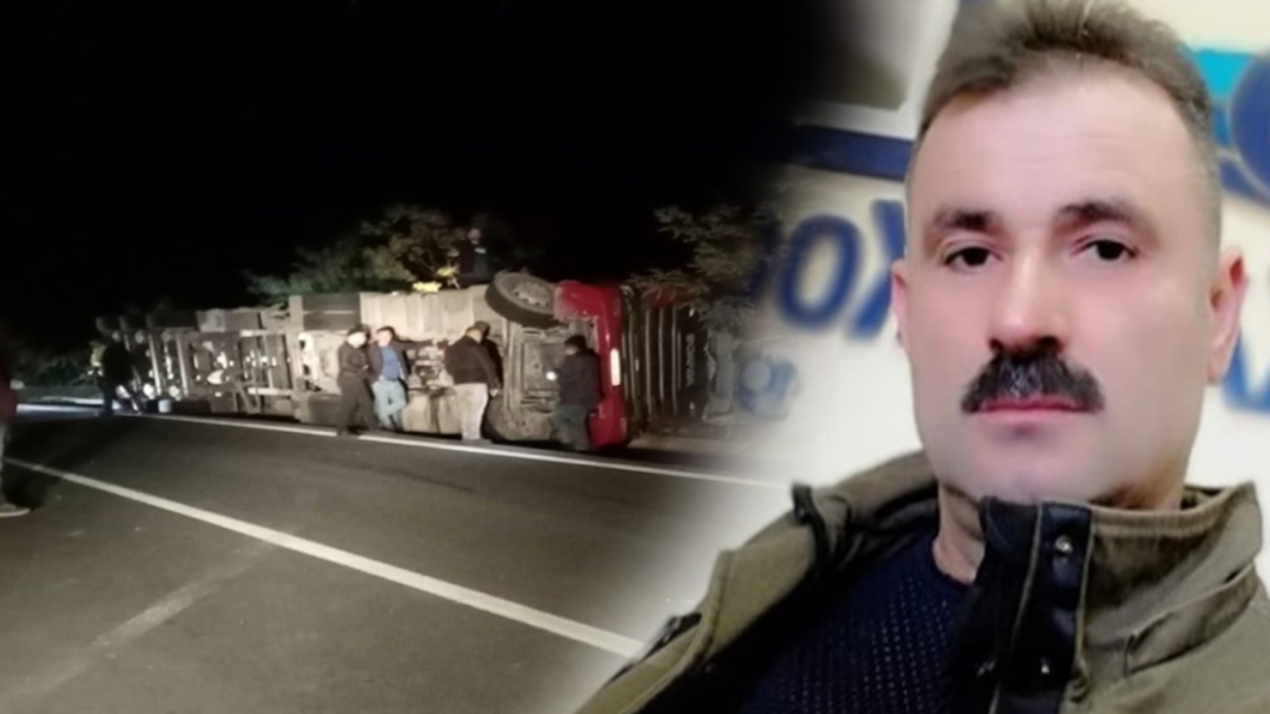 TIR Kazasında Şoför Hayatını Kaybetti