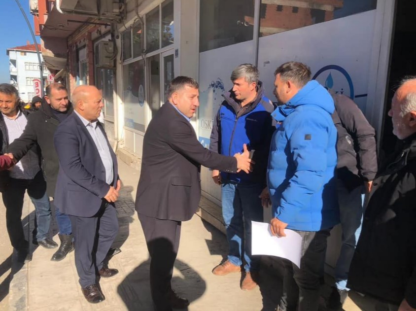 Başkan Türkcan’dan Esnaf ve Vatandaşlara Ziyaret