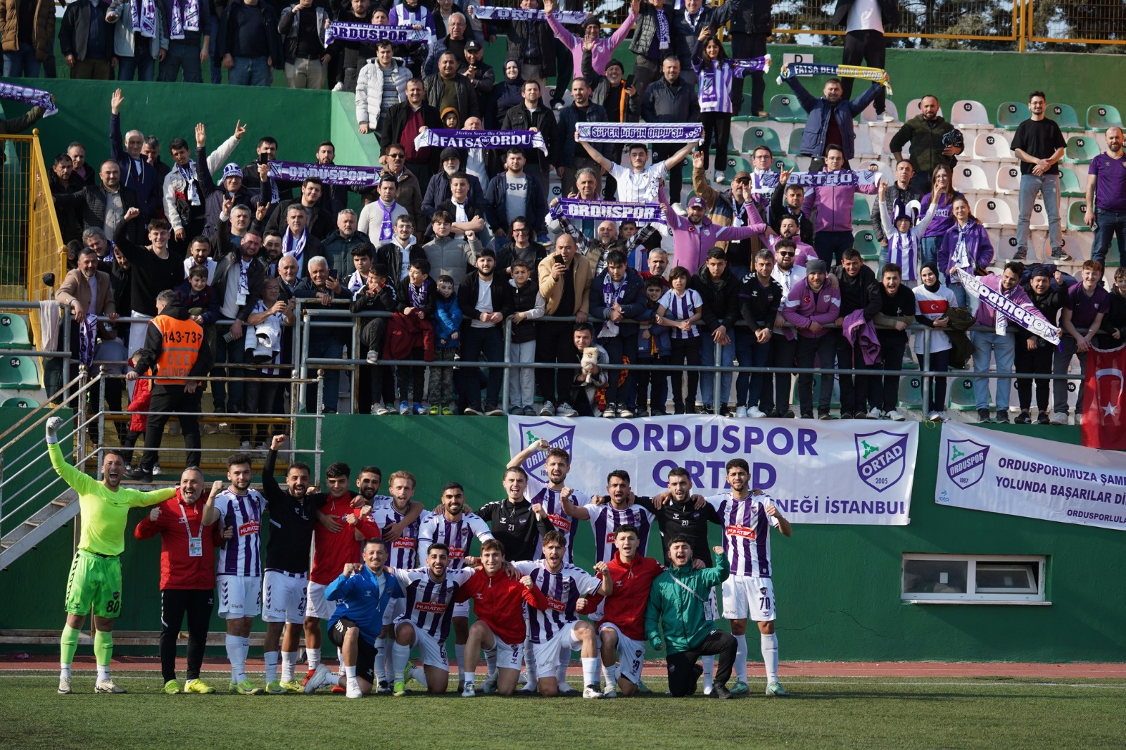Orduspor 1967'nin Büyük Zaferi: 3-0'lık Galibiyet