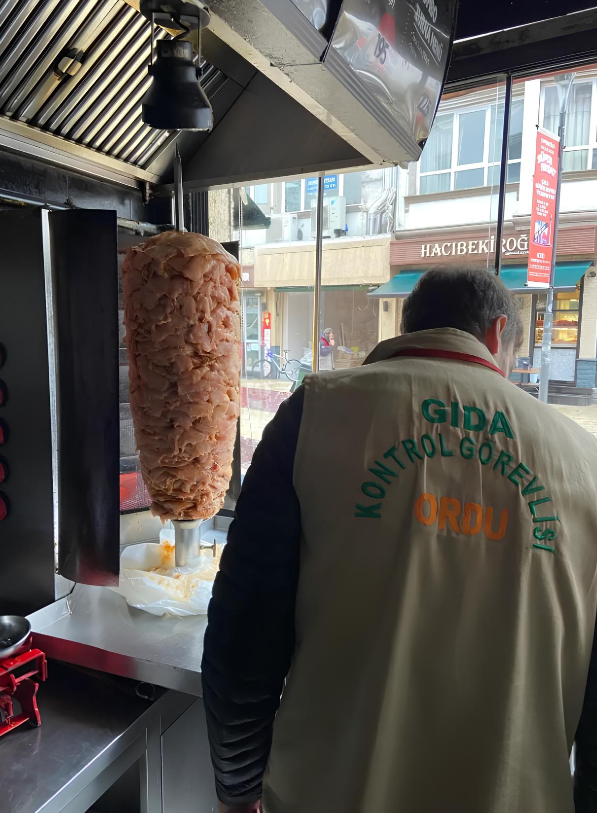 Ordu’da Döner Satışı Yapan İşletmelere Denetim Sürüyor
