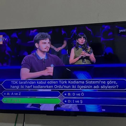 Kim Milyoner Olmak İster”de Ordu Gururu