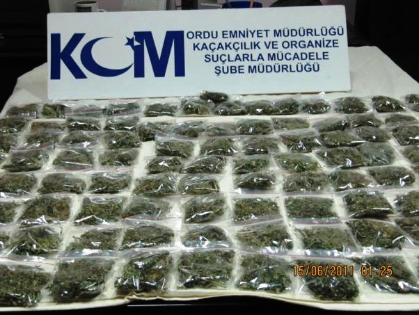 Uyuşturucu ticaretine büyük darbe