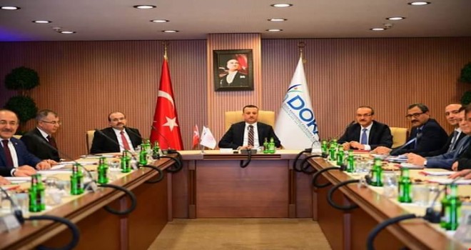 Vali Yavuz, DOKA Yönetim Kurulu Toplantısına Katıldı