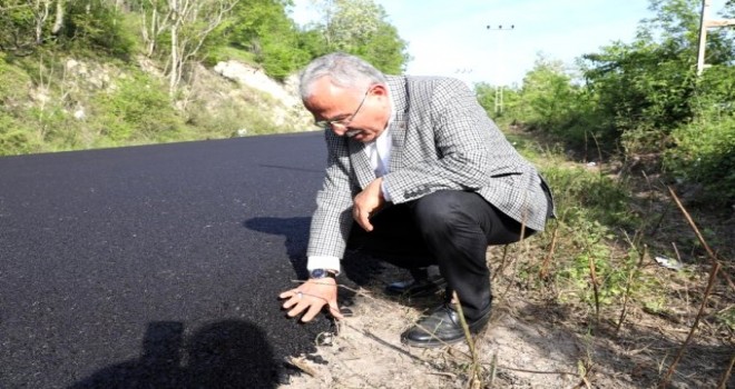 Ordu Büyükşehir Belediyesi kendi asfaltını üretti