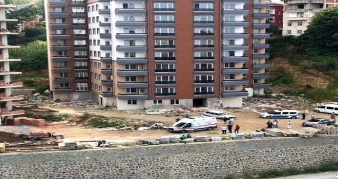 Ordu'da inşaattan düşen işçi yaşamını yitirdi
