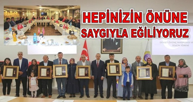 ÖNCE MADALYA SONRA İFTAR