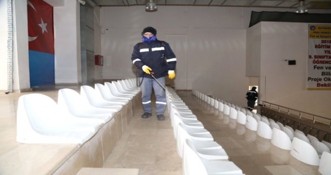 Ordu'da Dezenfenkte Çalışması Başlatıldı
