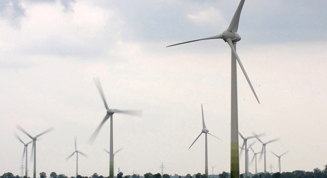 Rüzgardan 1 3 milyar liralık elektrik