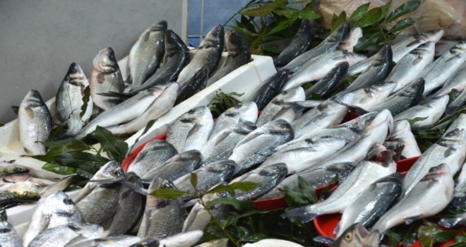 Ordu'da Tezgahları Kültür Balıkları Süslüyor