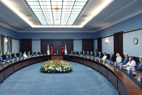 AK Parti MYK, Erdoğan başkanlığında toplandı AK Parti MYK, Erdoğan başkanlığında toplandı