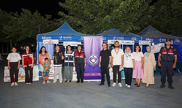 Aliağa'da Bağımlılık ve Aile Farkındalığı İçin Bilgilendirme Stantları Kuruldu