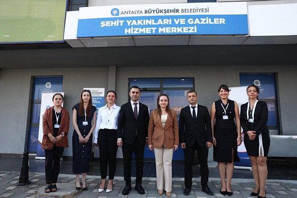 Antalya’da Şehit Yakınları ve Gaziler Hizmet Merkezi açıldı