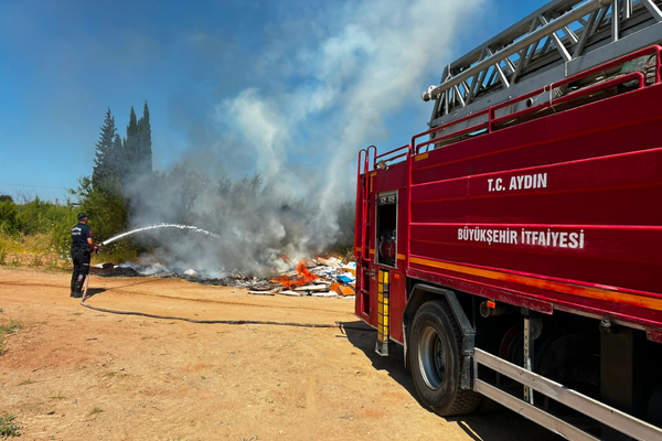 Aydın'da 8 günde 445 yangına müdahale