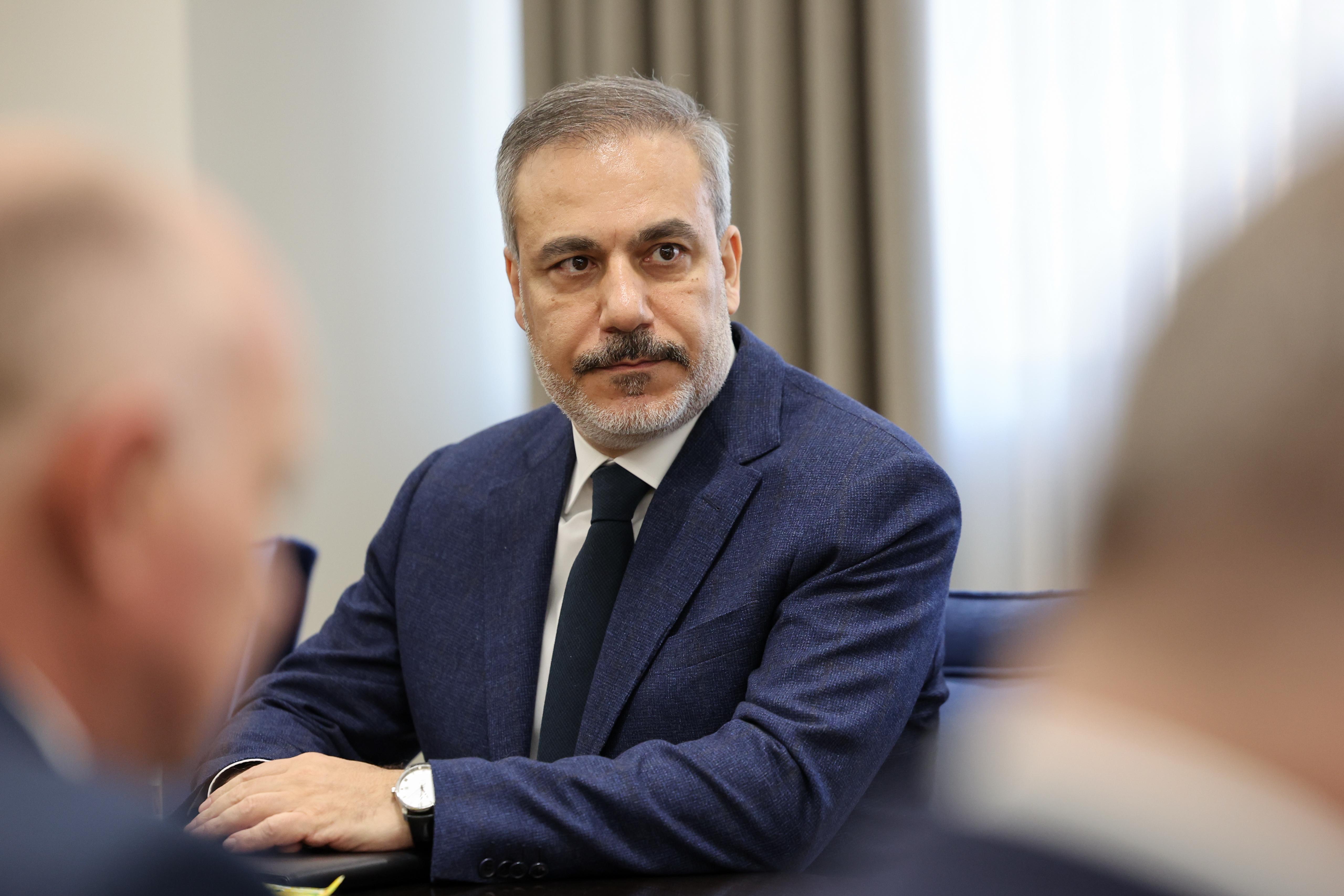 Bakan Fidan,  İtalya Başbakan Yardımcısı ve Dışişleri Bakanı Tajani'yi ağırladı