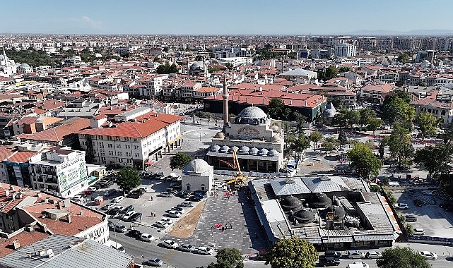 Başkan Altay: “Konya'nın Kalbi Olan Mevlana Caddesi'nı̇ Daha da Güzelleştiriyoruz"