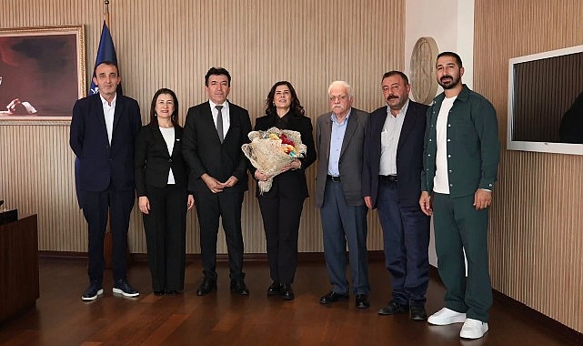 Başkan Çerçioğlu'na Nazilli Lokantacılar ve Kasaplar Odası Başkanı Arslan'dan ziyaret Başkan Çerçioğlu'na Nazilli Lokantacılar ve Kasaplar Odası Başkanı Arslan'dan ziyaret