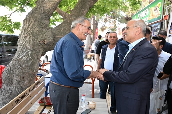 Başkan Er, Yazıhan’da hizmetleri inceledi