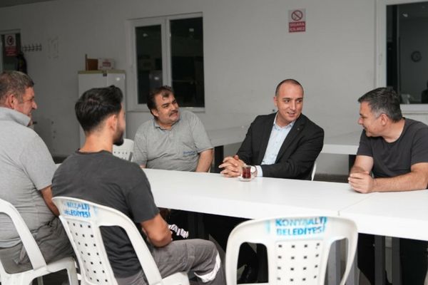 Başkan Kotan’dan akşam vardiyasındaki personele ziyaret