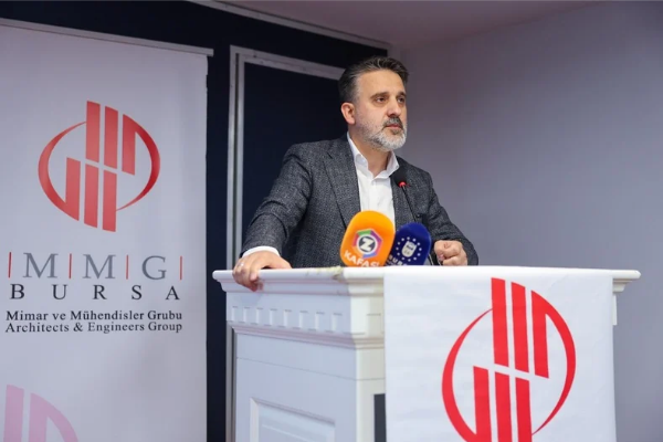 Başkan Vekili Biba, MMG Bursa Şubesi üyeleriyle görüştü