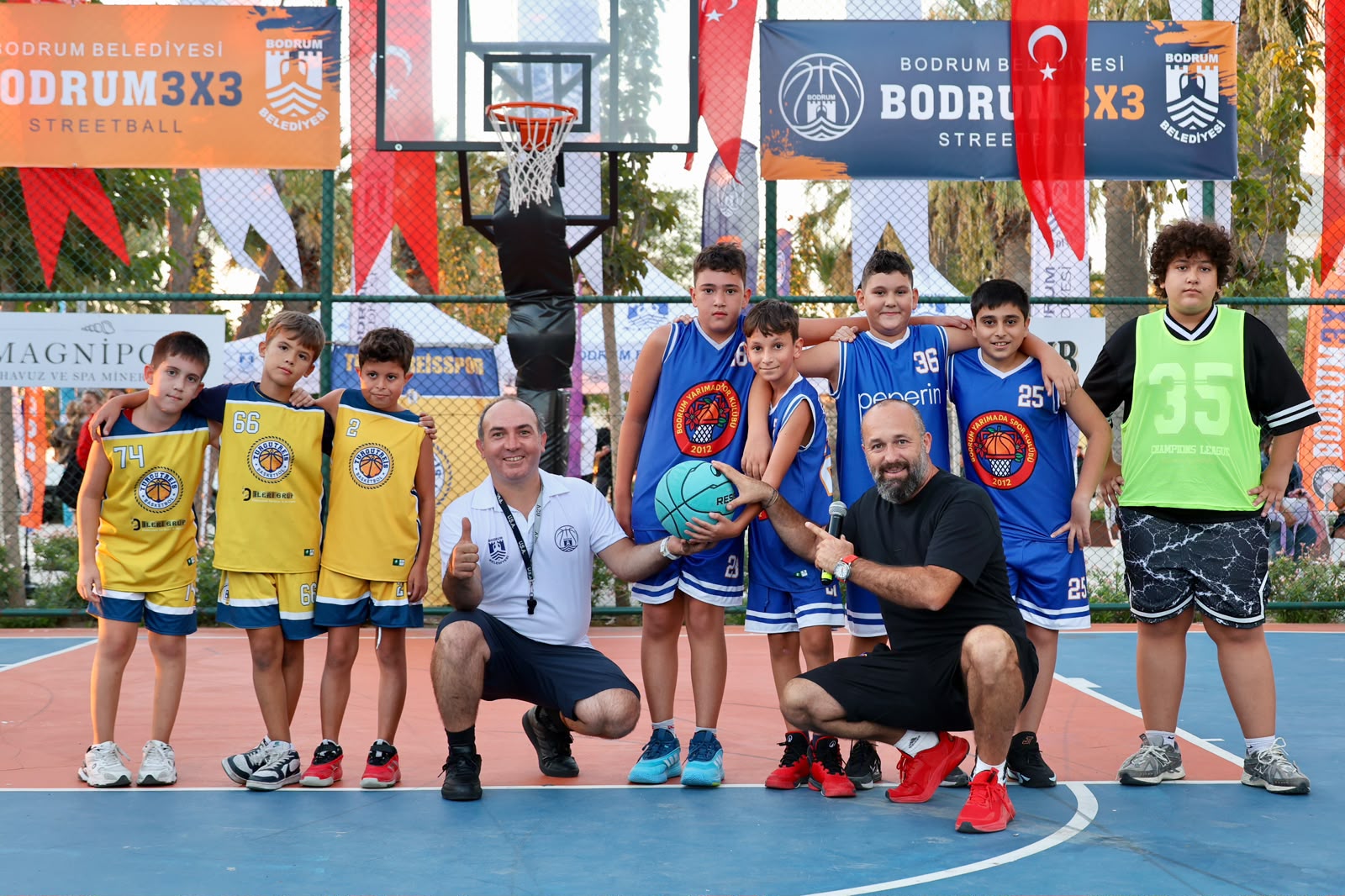 Bodrum 3x3 Streetball turnuvası Turgutreis’te başladı