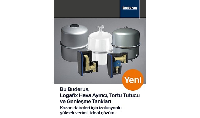 Buderus Isıtma Sistemleri Ürün Gamını Yeni Isıtma Yan Ekipmanları ile Genişletiyor 
