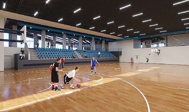 Büyükşehir'den Çiğli'ye yarı olimpik havuzlu spor tesisi 