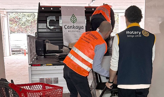 Çankaya'da Dünya Elektronik Atık Günü'nde Geri Dönüşüme Destek