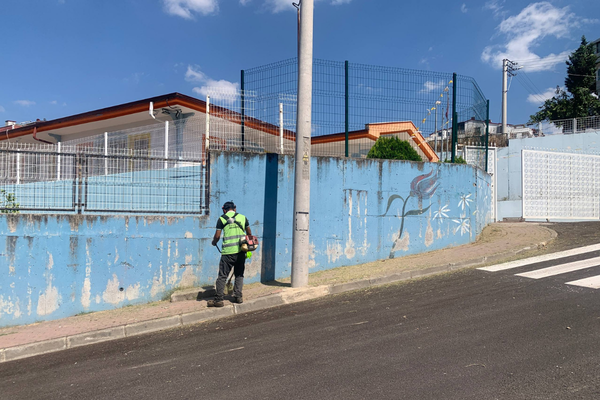 Çayırova’daki okullarda bakım çalışmaları sürüyor