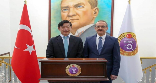 Japonya Büyükelçisi Miyajima, Vali Yavuz’u Ziyaret Etti