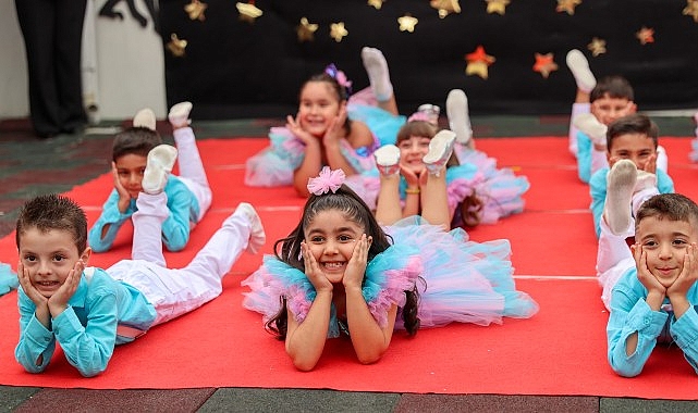 Çınar Anaokulları'nda mezuniyet coşkusu
