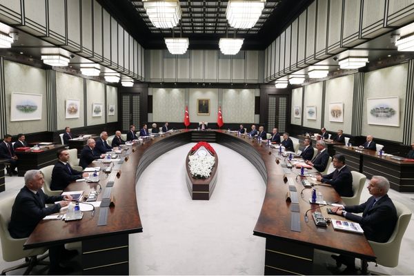 Cumhurbaşkanlığı Kabinesi toplandı Cumhurbaşkanlığı Kabinesi toplandı