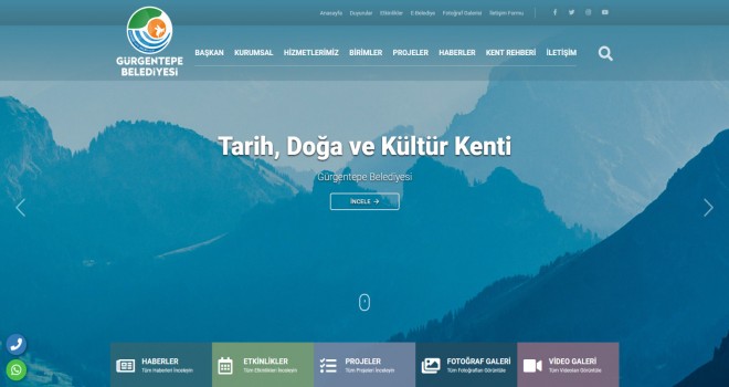Gürgentepe Belediyesinin web sayfasıda çalıntı çıktı!