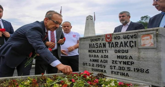 ŞEHİTLERİMİZ DUALARLA ANILDI