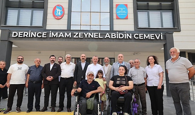 Derince'nin yeni cemevindeki son kontrolleri Başkan Büyükakın yaptı