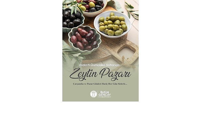 Didim Belediye Başkanı Hatice Gençay: “Zeytin Üreticilerimiz İçin Yeni Bir Satış Alanı Oluşturuyoruz"